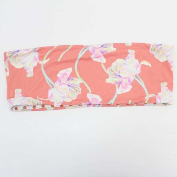 Dippin' Daisy's Other - Dippin Daisys Encore Floral Tulips Bandeau Bikini Top